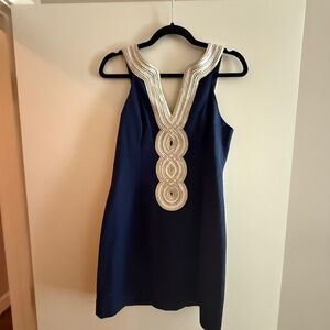 NWT Lilly Pulitzer Navy Valli Dress size 2